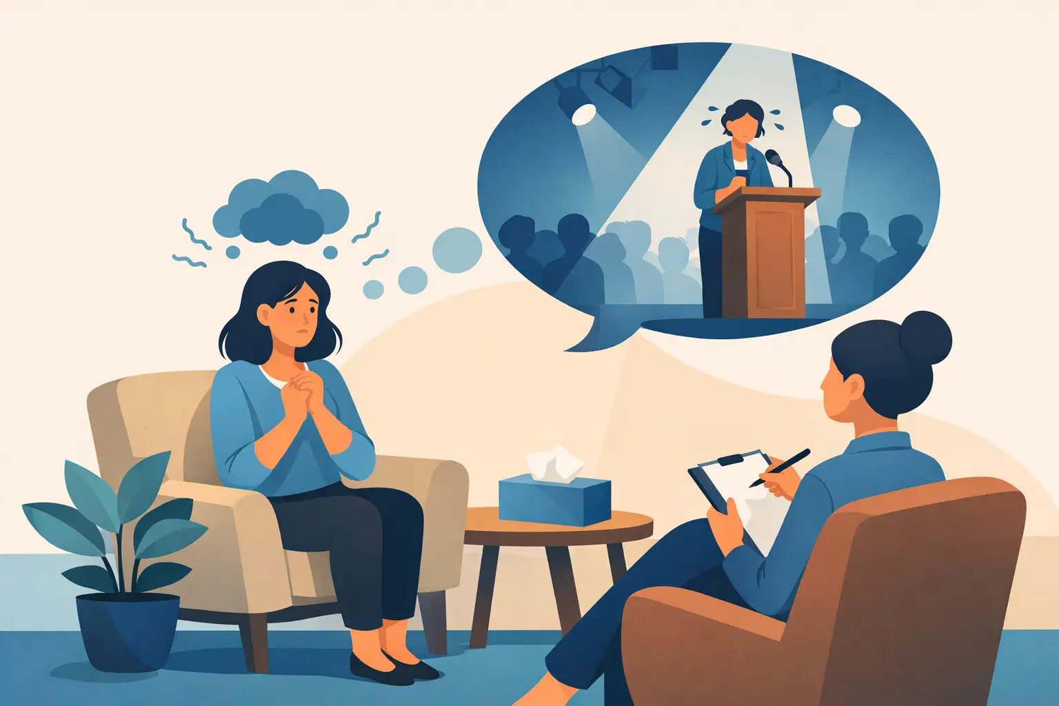 Best Therapy for Public Speaking Anxiety