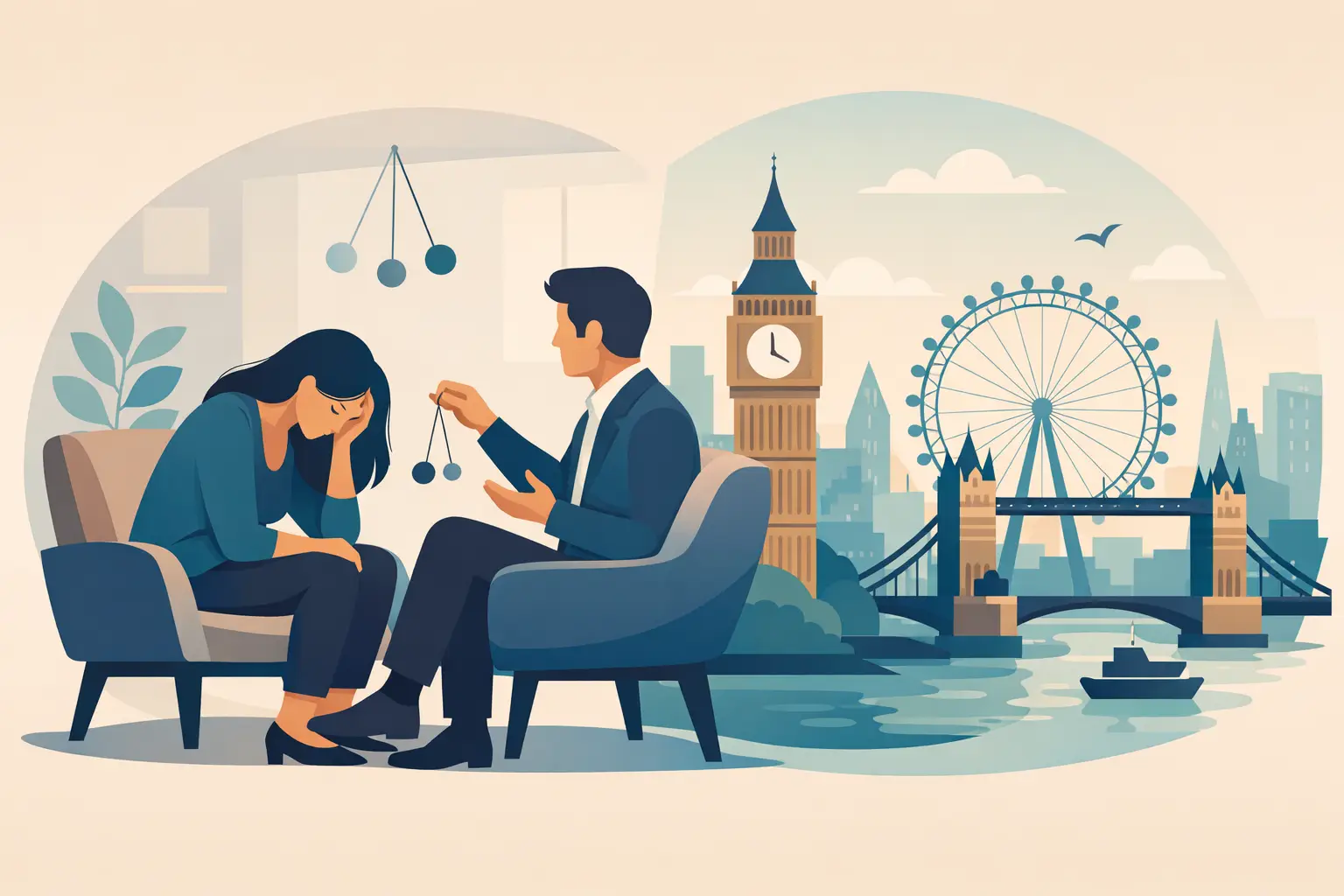 Depression Hypnotherapy Support in London
