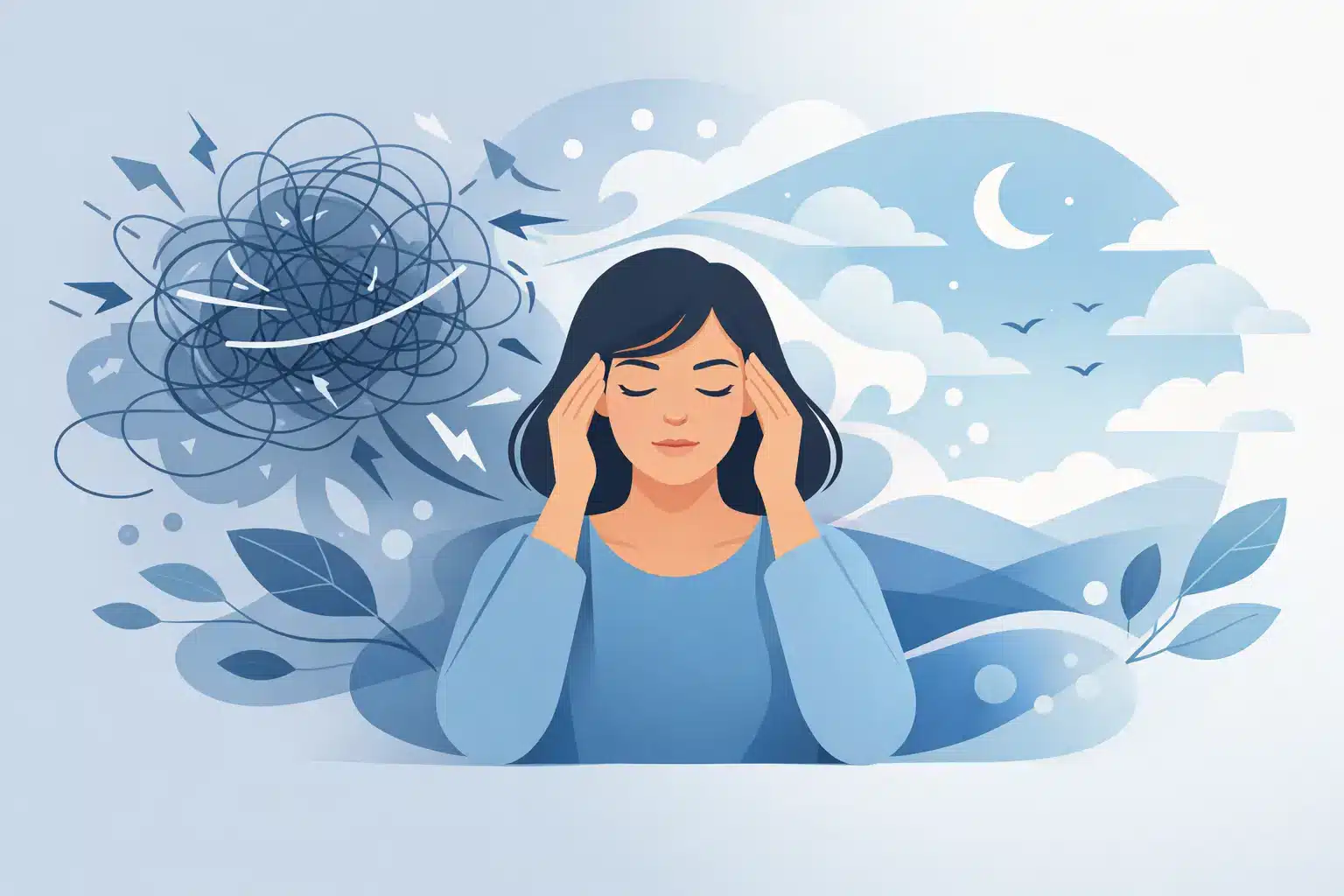 How to Calm Racing Thoughts When Your Mind Won’t Stop