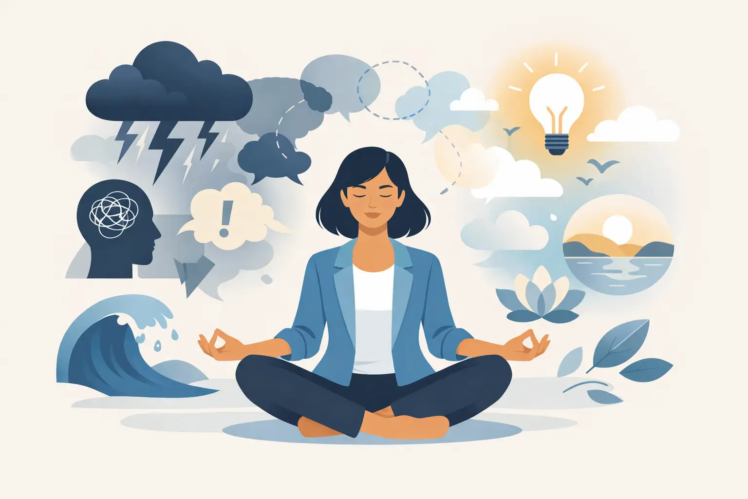 How to Manage Intrusive Thoughts Without Panic