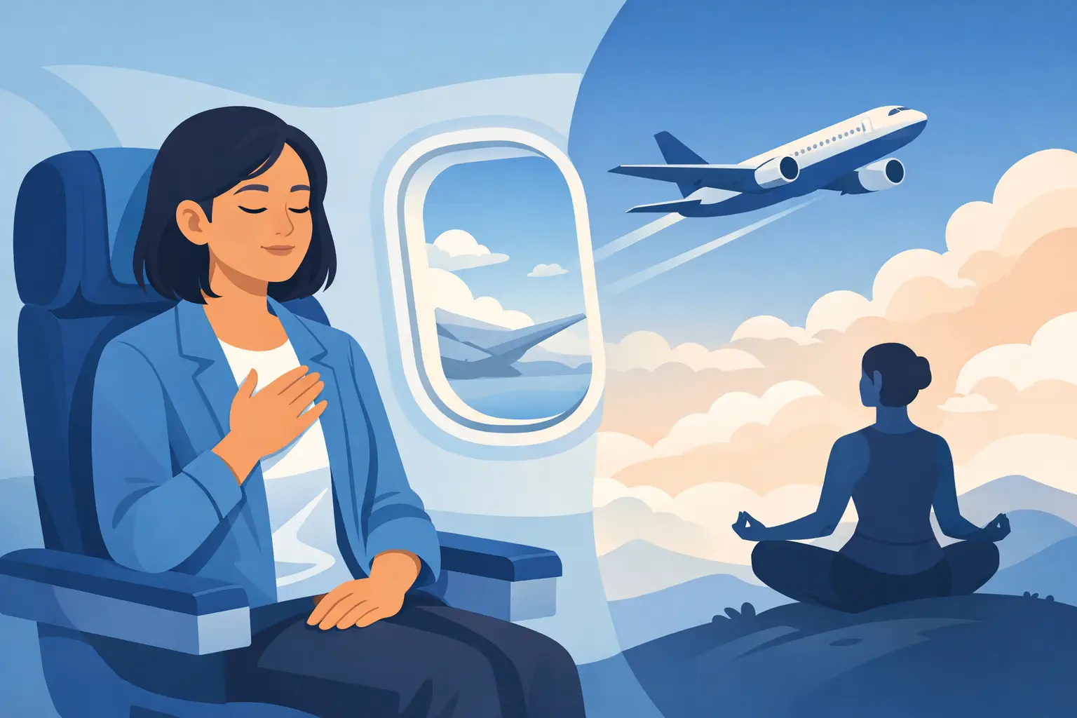 How to Overcome Flying Fear Calmly