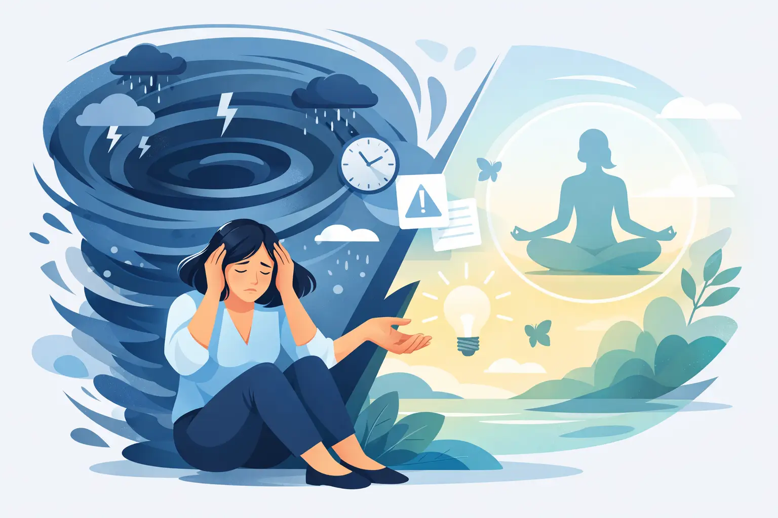 How to Stop Panic Spirals When They Start