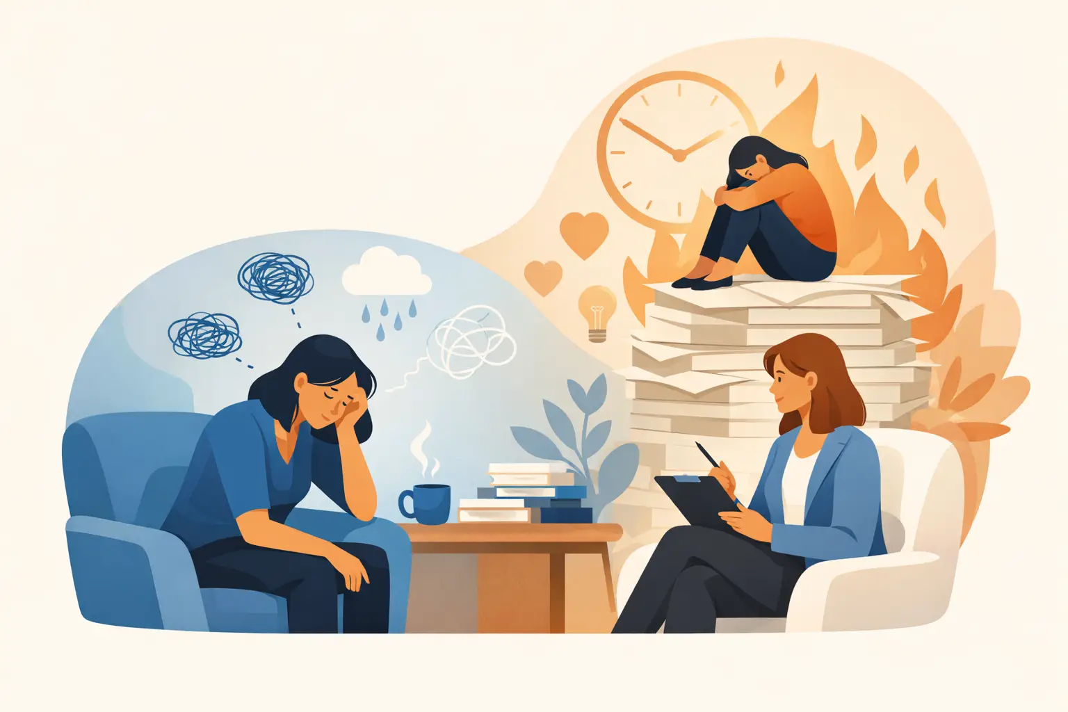 Therapy for Burnout and Overwhelm